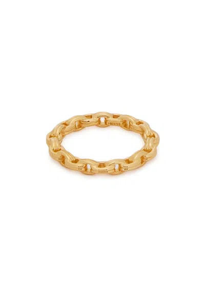 Missoma Bond 18kt Gold Vermeil Chain Ring