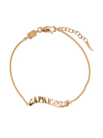 Missoma Capricorn Zodiac-sign Bracelet In 金色