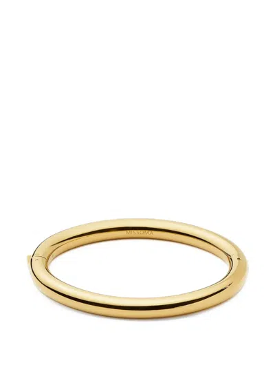 Missoma Chunky Hinged Bangle In Transparent