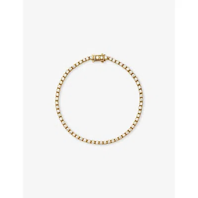 Missoma Classic 18ct Gold Vermeil-plated Sterling Silver Tennis Bracelet