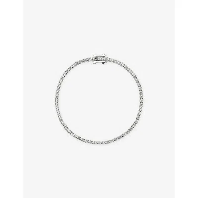 Missoma Classic 925 Sterling Silver Tennis Bracelet