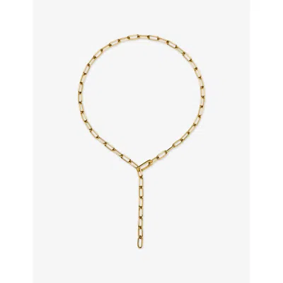 Missoma Classic Paperclip 18ct Gold Pvd-plated Stainless-steel Chain Necklac