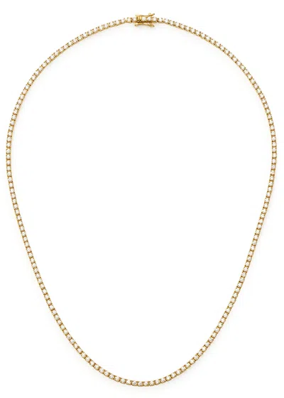 Missoma Classic Tennis 18kt Gold-plated Necklace