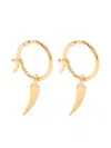 Missoma Claw Drop Earrings In Gold