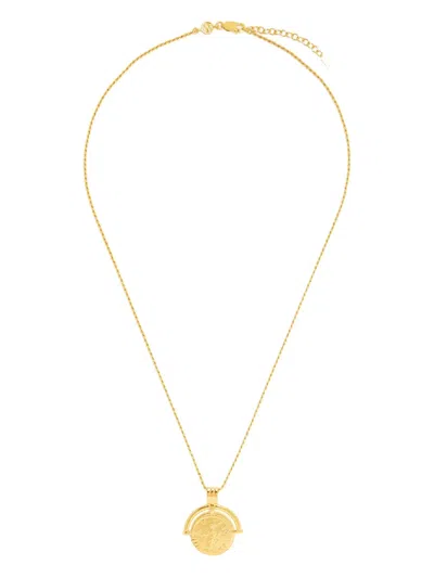 Missoma Coin-pendant Necklace In Gold