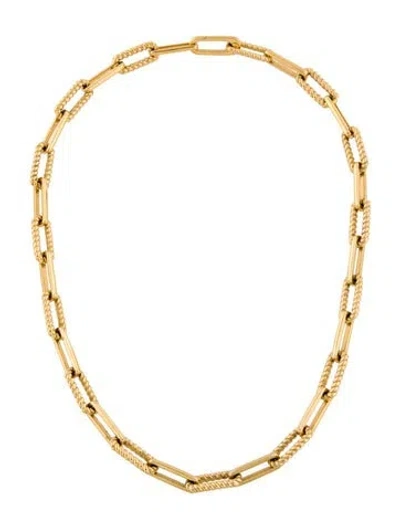Pre-owned Missoma 'coterie' Chain Necklace, 17" In Multi
