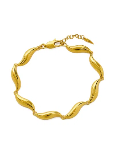 Missoma Curved-link Bracelet In Gold