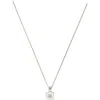 Missoma Engravable Cubic Zirconia Star Pendant Necklace In Silver