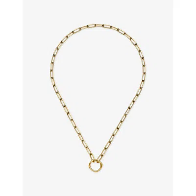 Missoma Harris Reed X  Interlinked 18ct Gold Pvd-plated Stainless-steel Chain Necklac