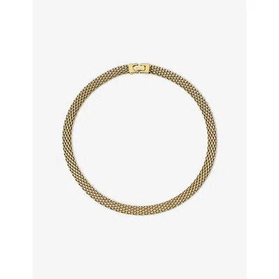 Missoma Heirloom Chain 18ct Gold Pvd Plated Stainless-steel Choker Necklac
