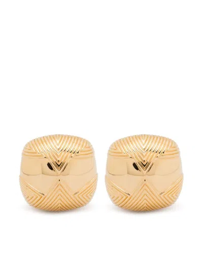Missoma Hera Dome Earrings In Gold