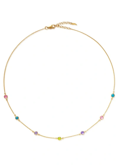 Missoma Hot Rox 18kt Gold-plated Choker