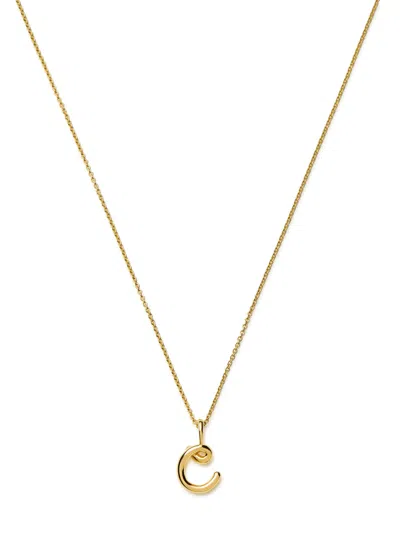 Missoma Initial C Mini 18kt Gold Vermeil Necklace