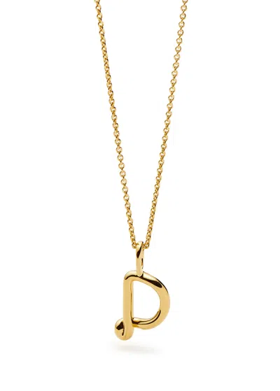Missoma Initial D Mini 18kt Gold Vermeil Necklace