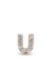 Missoma Initial Single Stud Earring In Gold