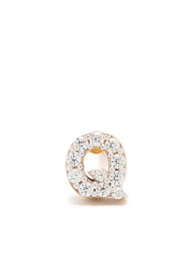 Missoma Initial Single Stud Earring In Gold