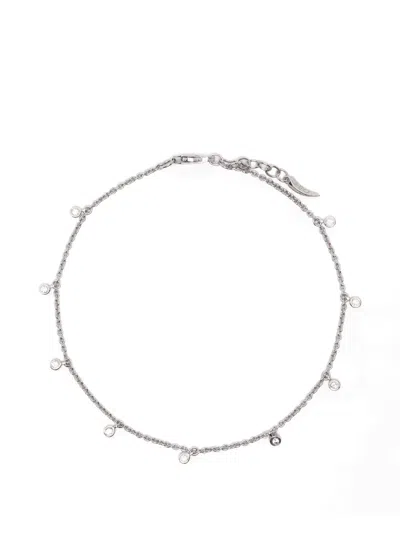 Missoma Interstellar Crystal-embellished Bracelet In Silver