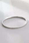 Missoma Interstellar Hinged Bangle Bracelet In Silver