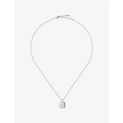 Missoma June Birthstone Sterling-silver And Crystal Pendant Necklac