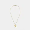 Missoma Collier Love Heart Aus Gold In Gold