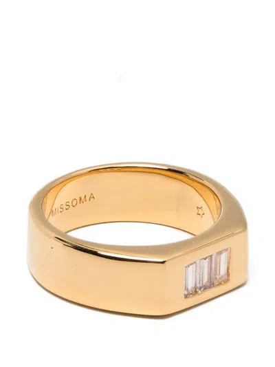 Missoma Lucy Williams Stone Ring In Gold