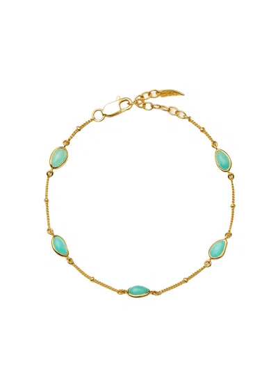 Missoma Magma 18kt Gold Vermeil Charm Bracelet