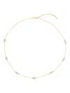 Missoma Womens Magma 18ct Yellow Gold Vermeil And Amazonite Choker In Gold