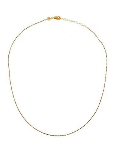 Pre-owned Missoma Medium Rope Chain Necklace, 19.5" In Multi