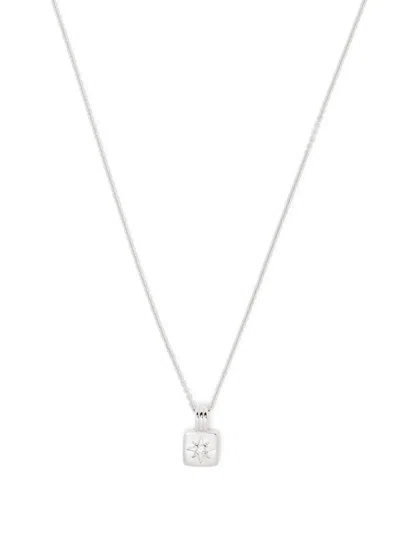 Missoma Mini Star Ridge Silver Necklace In 银色