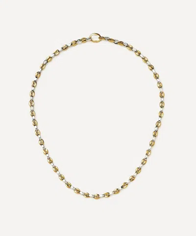 Missoma Mixed Metal Mariner Chain Necklace In Multi