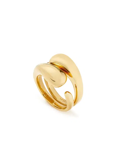 Missoma Molten 18kt Gold-plated Stacking Rings