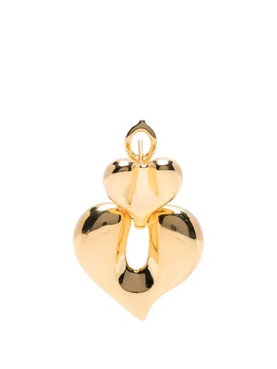 Missoma Molten Heart Earrings In Gold