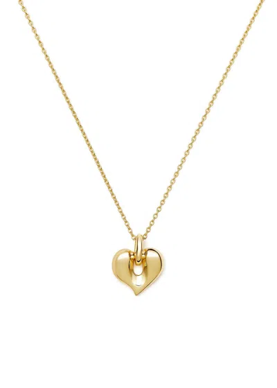 Missoma Molten Heart-pendant Necklace In Gold