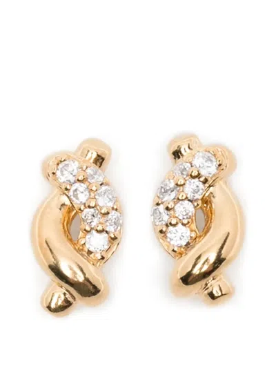 Missoma Molten Stud Earrings In Gold