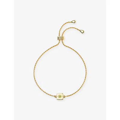 Missoma November Birthstone 18ct Yellow Gold Vermeil And Citrine Slider Bracelet