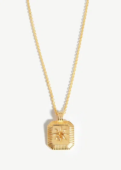 Missoma November Birthstone 18kt Gold-plated Necklace