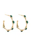 Missoma Organic Shape Hoops In Gold