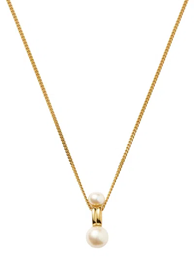 Missoma Pearl Ridge 18ct Gold Vermeil Necklace
