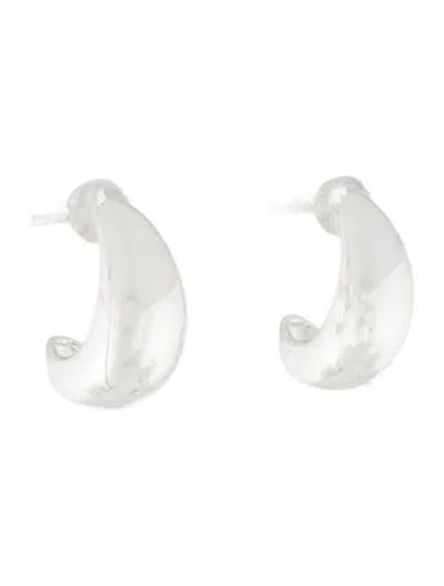 Pre-owned Missoma Savi Dome Mini Hoop Earrings In Multi