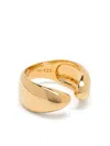 Missoma Savi Sculptural Open Stacking Ring In Gold