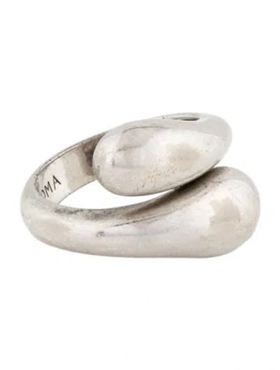 Pre-owned Missoma Savi Sculptural Ring In Multi
