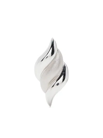 Missoma Savi Signature Earrings In White
