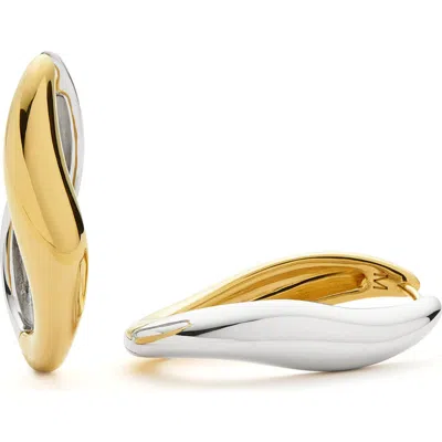 MISSOMA MISSOMA SAVI SIGNATURE LARGE HOOP EARRINGS