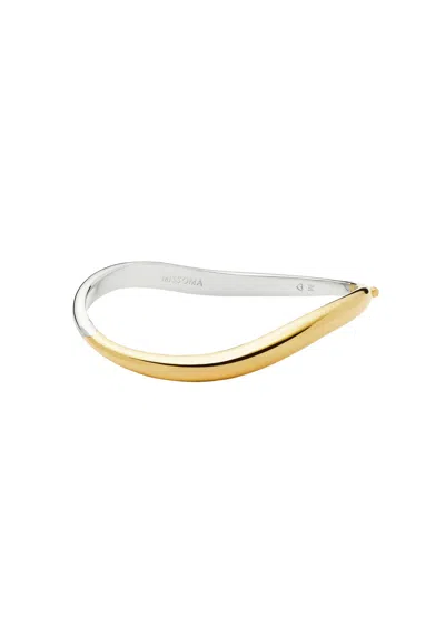 MISSOMA MISSOMA SAVI SIGNATURE TWO-TONE BRACELET