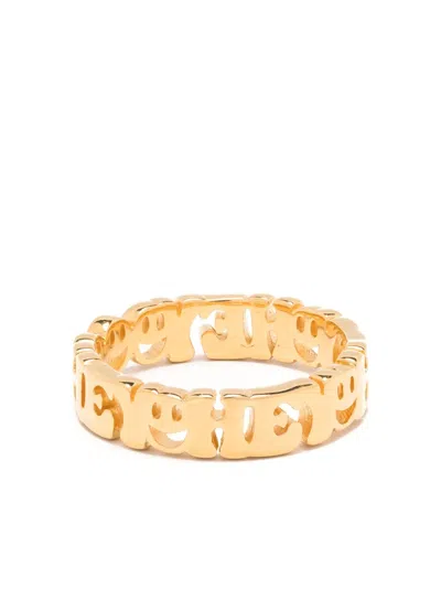 Missoma Say Hey 18kt Gold-plated Ring