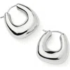 Missoma Sculptural Chubby Small Hoop Earrings