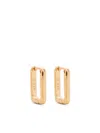 Missoma Small Plain Ovate Earrings In Gold