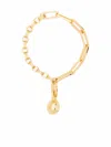 Missoma Small Sphere Chain Bracelet In Gold