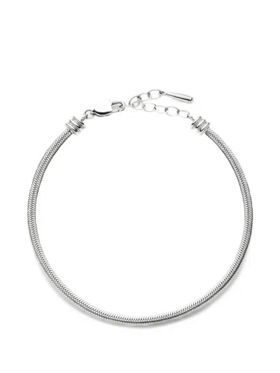 Missoma Snake-chain Bracelet In Transparent