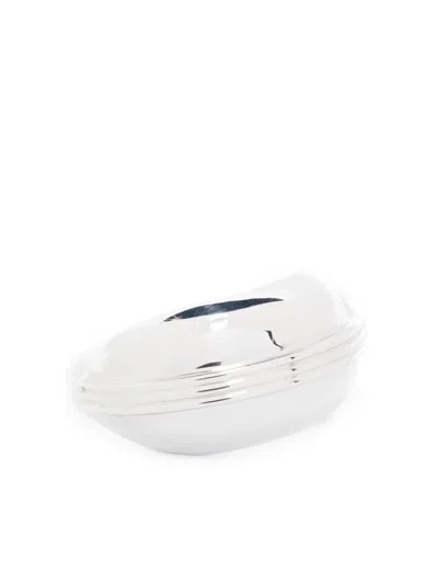 Missoma Sphere Domed Ring In Silver